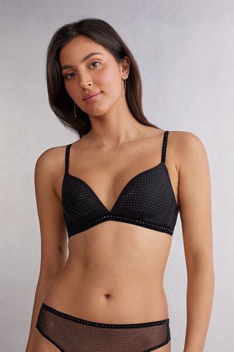 After Midnight Tiziana Triangle Bra Woman Black Size 4B - Intimissimi - Modalova