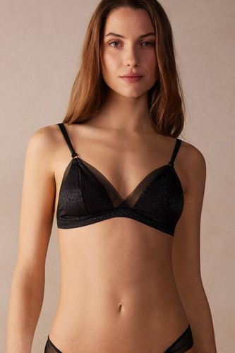Cool Minimal Emma Triangle Bra Woman Black Size 2B - Intimissimi - Modalova
