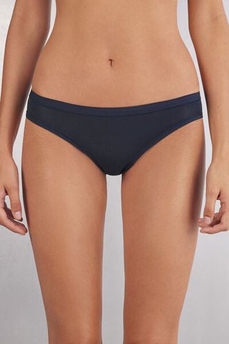 Ultralight Cotton Brazilian Woman Blue Size 3 - Intimissimi - Modalova