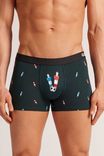 Foosball Print Superior Cotton Boxers Man Green Size 6 - Intimissimi - Modalova