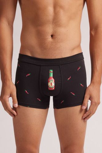 Tabasco Print Cotton Boxers Man Print Size 4 - Intimissimi - Modalova