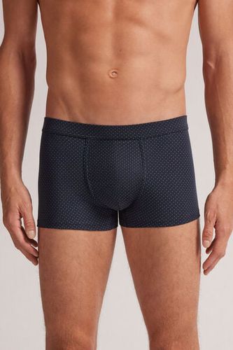 Dot Print Cotton Boxers Man Black Size 5 - Intimissimi - Modalova