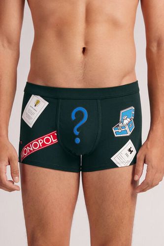 Hasbro Monopoly Superior Cotton Boxers Man Green Size 6 - Intimissimi - Modalova