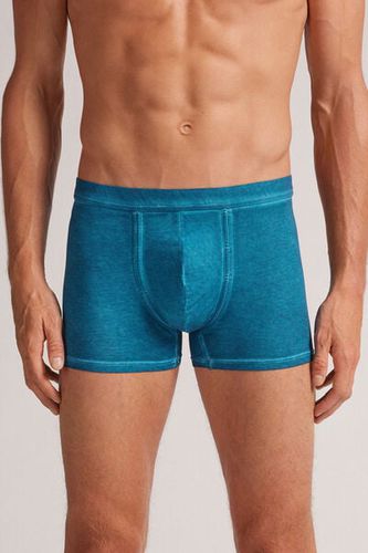 Natural Fresh Cotton Boxers Man Blue Size 4 - Intimissimi - Modalova