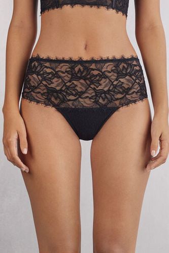 Her Beauty Lace Hipster Brazilian Woman Black Size 5 - Intimissimi - Modalova