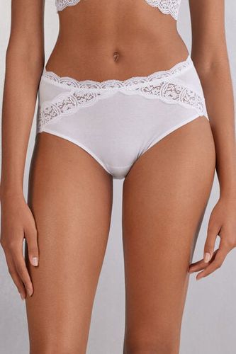 Flower Paisley Cotton Panties Woman White Size 2 - Intimissimi - Modalova