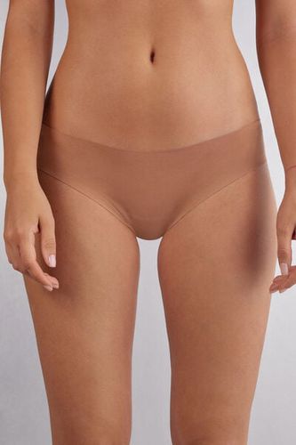 Seamless Cotton Panties Woman Natural Size 3 - Intimissimi - Modalova