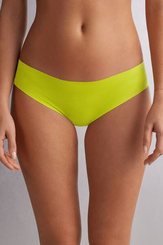 Seamless Cotton Panties Woman Green Size 2 - Intimissimi - Modalova