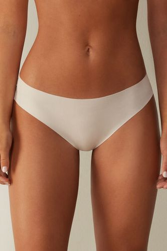 Seamless Cotton Panties Woman Natural Size 3 - Intimissimi - Modalova