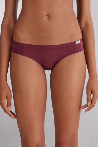 Cotton Panties Woman Burgundy Size 3 - Intimissimi - Modalova