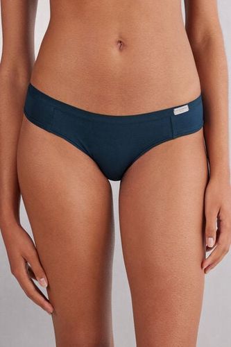 Cotton Panties Woman Blue - Intimissimi - Modalova
