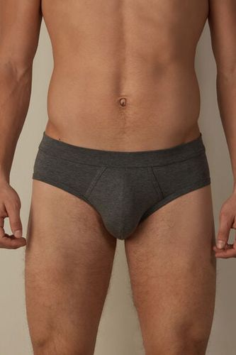 Superior Cotton Briefs Man Dark Grey Size 6 - Intimissimi - Modalova