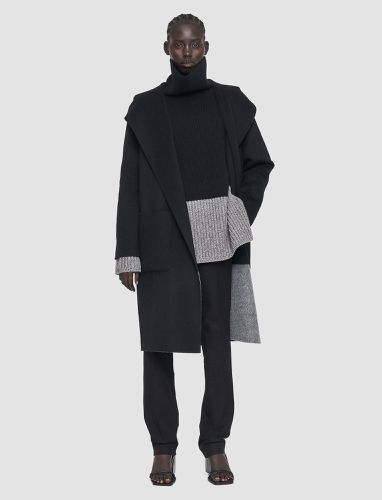 Reversible Double Face Colour Block Aga Coat - Joseph - Modalova