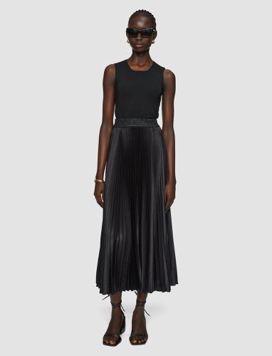 Amelie Pleated Lurex Skirt - Joseph - Modalova