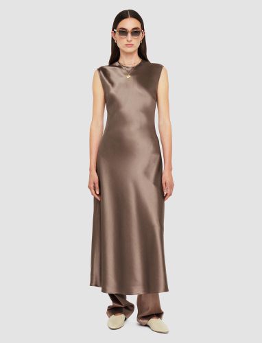 Garnier Silk Satin Dress - Joseph - Modalova