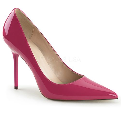 Escarpins classiques coloris fushia vernis - Pointure : 35 - Pleaser - Modalova