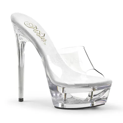 Mules plateformes transparentes - Pointure : 41 - Pleaser - Modalova