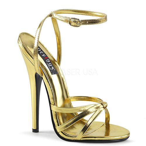 Sandales extrêmes dorées - Pointure : 36 - Devious - Modalova
