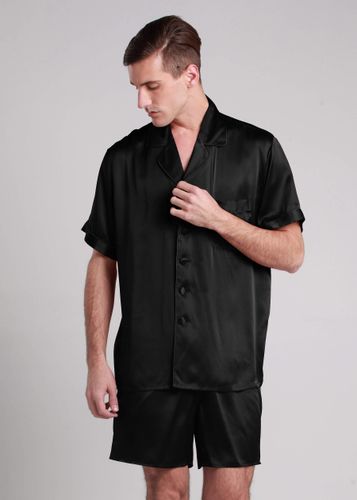 LILYSILK Pyjama Soie L Noir - LILYSILK - Modalova
