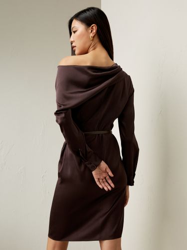 LILYSILK Robe De Soie Longueur Au Genou, Forme Ajustée 100% Soie Naturelle Léger Et Résistant Aux Rides 38 - LILYSILK - Modalova