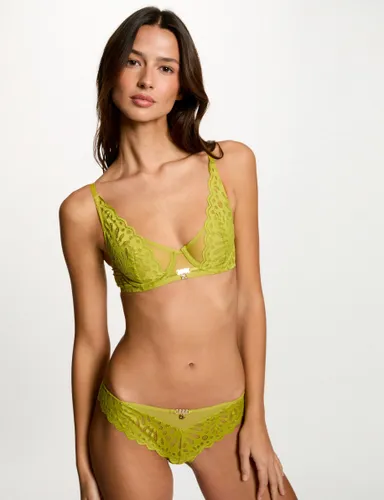 Soutien-gorge armatures vert femme - Morgan - Modalova