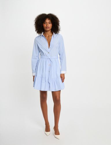 Robe courte trapèze rayée - Morgan - Modalova