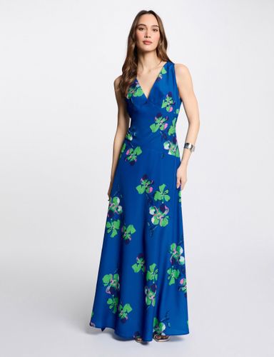 Robe longue droite imprimée - Morgan - Modalova