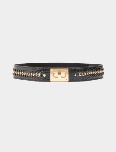 Ceinture large élastique - Morgan - Modalova