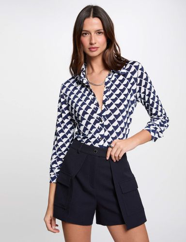 Blouse manches longues blanc femme - Morgan - Modalova