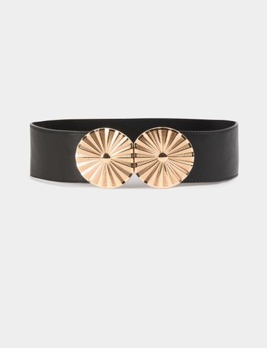 Ceinture élastiquée à boucles - Morgan - Modalova
