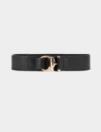Ceinture élastiquée noir femme - Morgan - Modalova