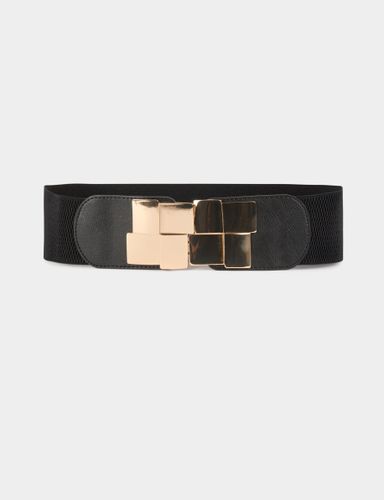 Ceinture élastiquée à boucles - Morgan - Modalova