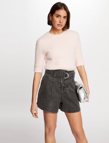 Pull manches courtes rose femme - Morgan - Modalova