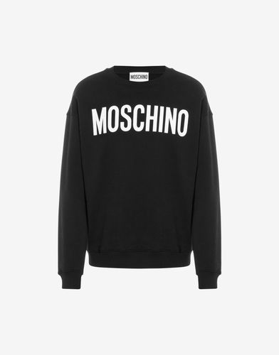 Sweat En Coton Avec Logo - Moschino - Modalova