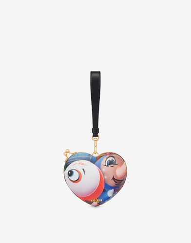 Mini Sac Cœur Inflatable Animals - Moschino - Modalova