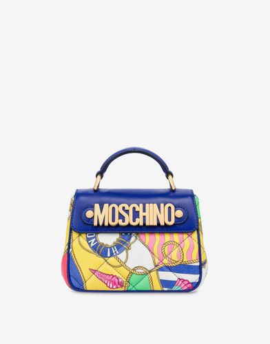 Petit Sac À Main Allover Nautical - Moschino - Modalova
