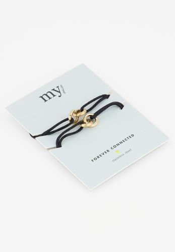 Bracelet noir« Forever connected » - Zalando | - My jewellery - Modalova