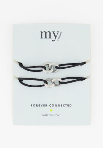 Bracelet noir« Forever connected » - Zalando | - My jewellery - Modalova