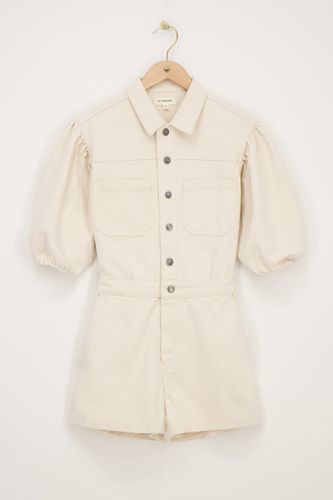 Combinaison en denim avec manches bouffantes | - My jewellery - Modalova