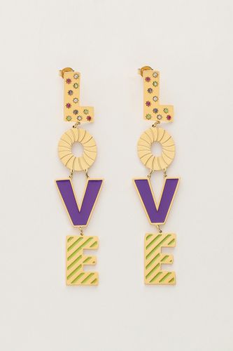 Boucles d'oreilles Candy love violettes | - My jewellery - Modalova