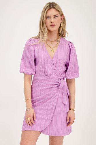 Robe portefeuille violette | - My jewellery - Modalova