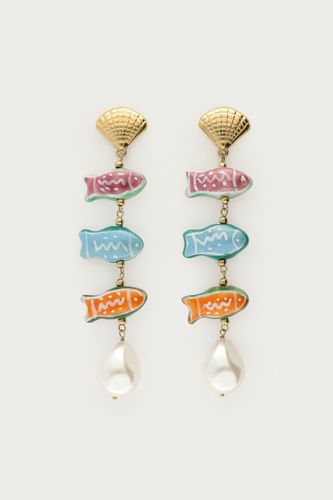 Boucles d'oreilles Mer avec poissons | - My jewellery - Modalova