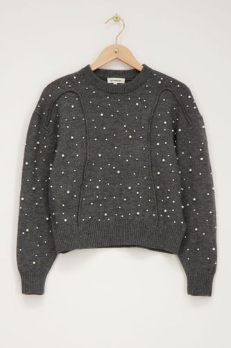 Pull foncé à perles | - My jewellery - Modalova