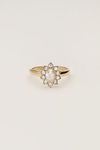 Bague Vintage avec strass transparents | - My jewellery - Modalova