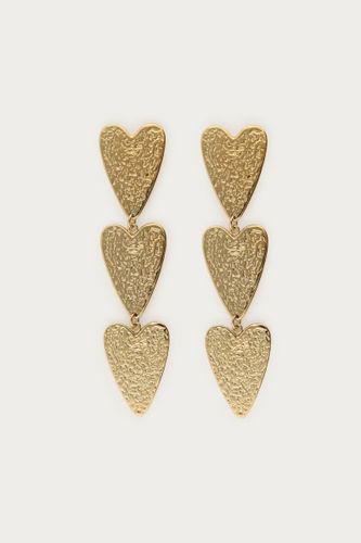 Boucles d'oreilles Nomads avec trois cœurs | - My jewellery - Modalova