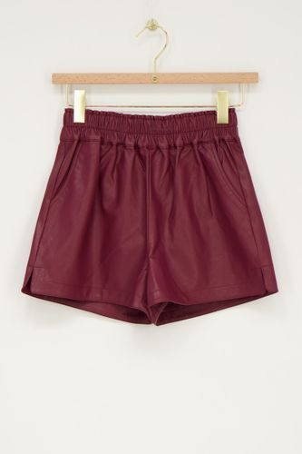 Short en simili cuir avecélastique | - My jewellery - Modalova