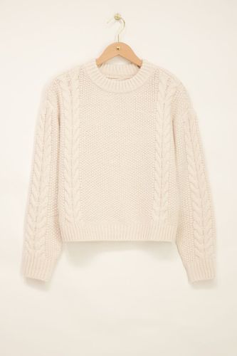 Pull en maille tressée | - My jewellery - Modalova