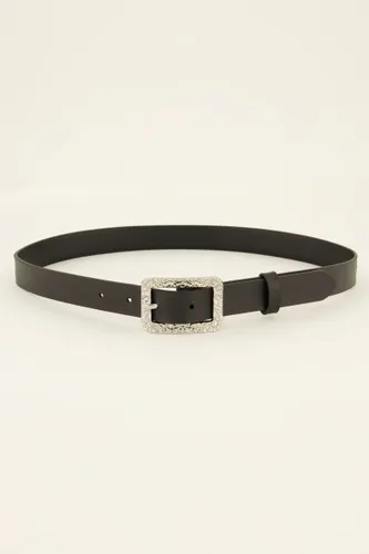 Ceinture en cuir√† boucle couleur | - My jewellery - Modalova