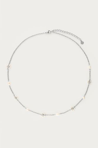 Collier Botanical avec fleurs en perles d'eau douce | - My jewellery - Modalova