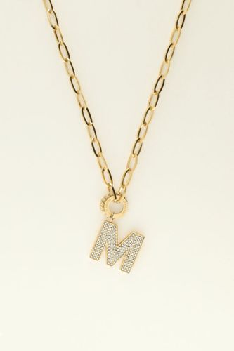 Collier strassà initiale | - My jewellery - Modalova